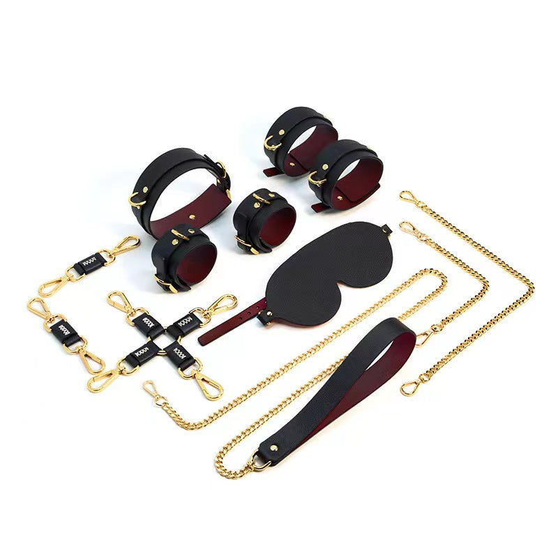 LOVELY COWHIDE BONDAGE SEX SM TOYS