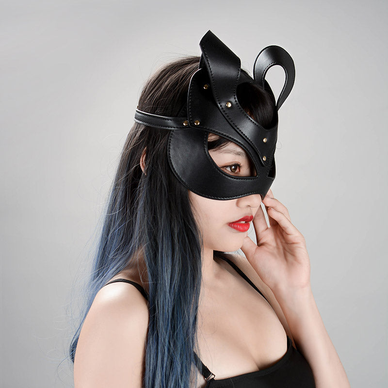 LEATHER SEXY MASK M174