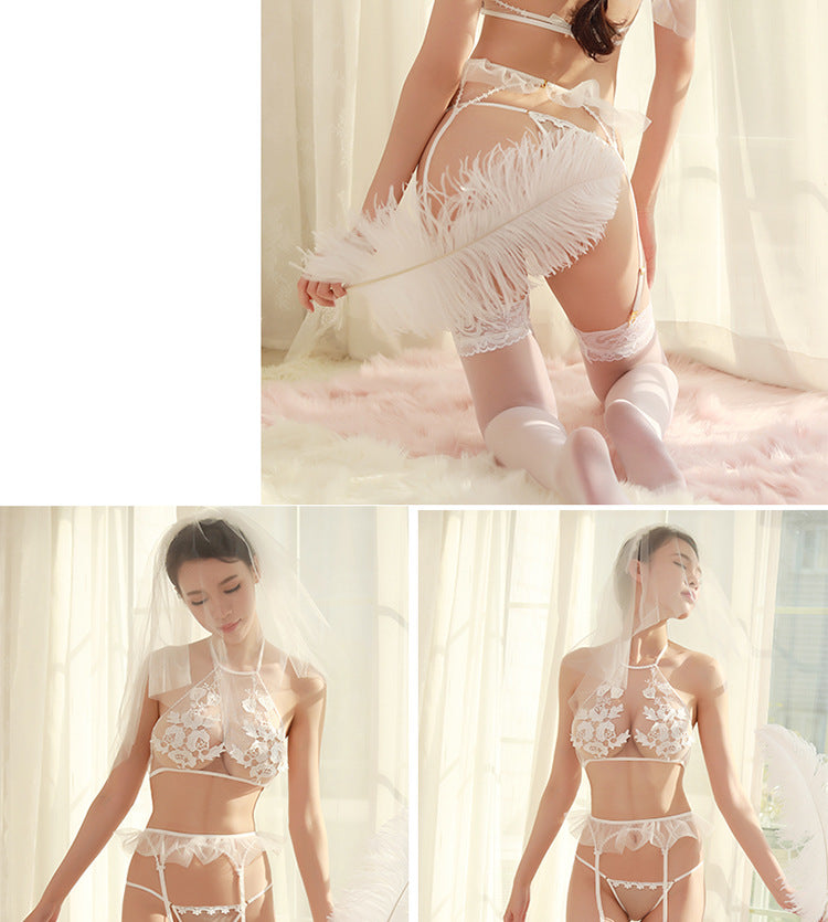 LACE SEXY BRIDE LINGERIE B028