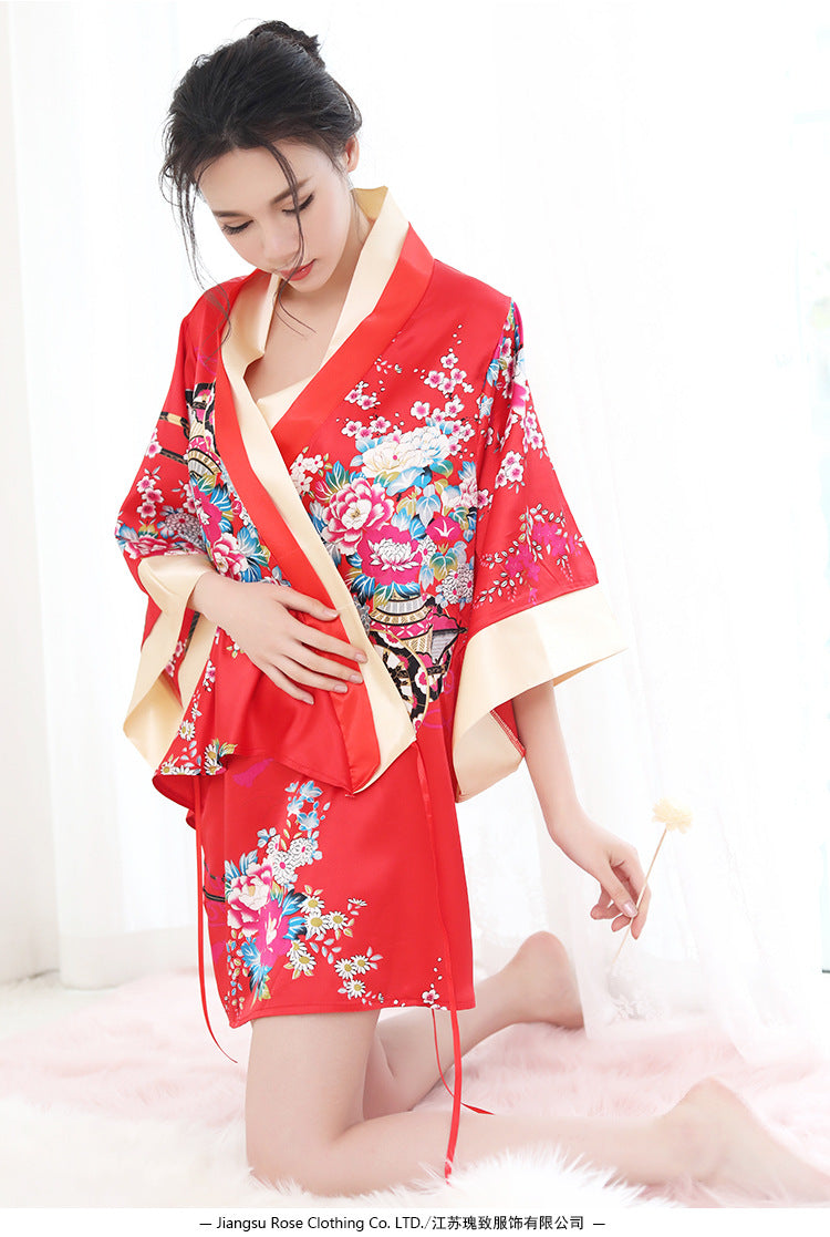 LACE SEXY KIMONO LINGERIE B060