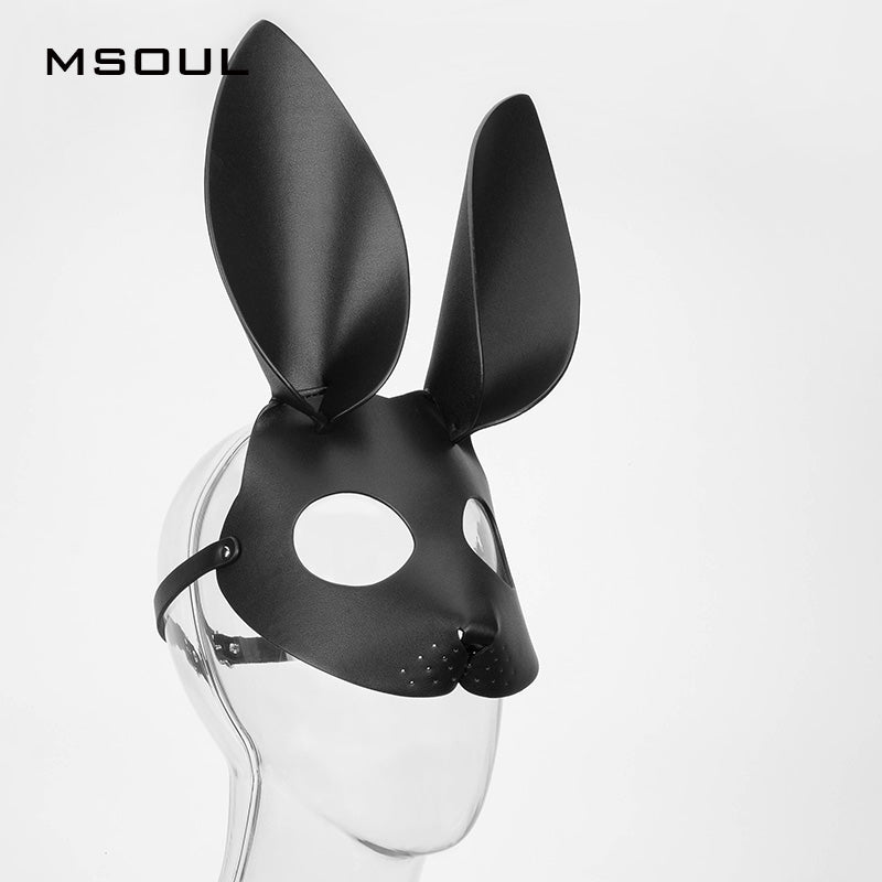 LEATHER SEX BUNNY MASK M177