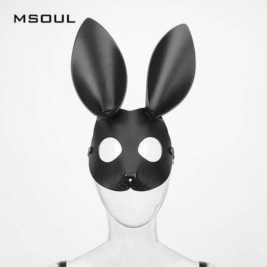 LEATHER SEX BUNNY MASK M177