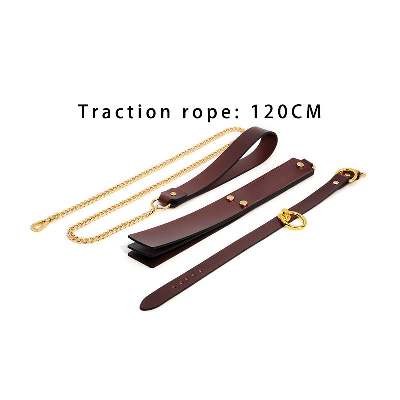 LEATHER SM BONDAGE SET T040