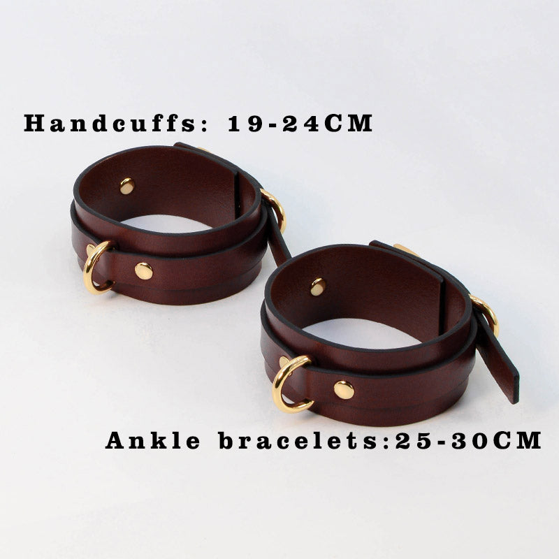 LEATHER SM BONDAGE SET T040